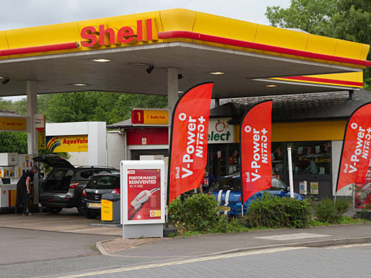 Shell petrol pump